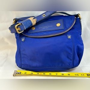 Marc Jacobs blue nylon purse